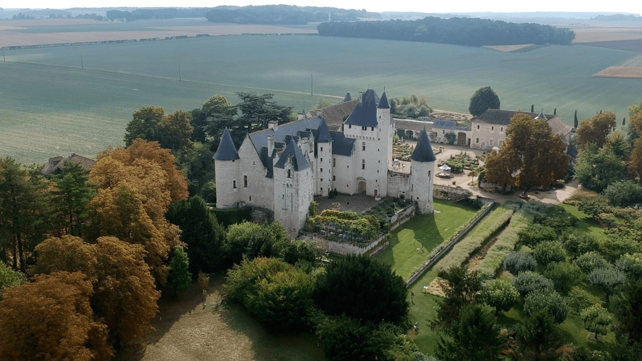 Drone, château médiéval
